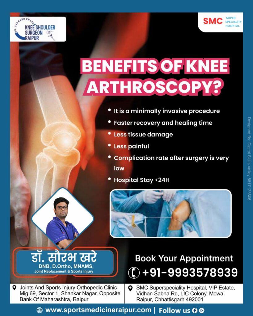 The Benefits of Knee Arthroscopy: A Minimally Invasive Solution for Knee Problems